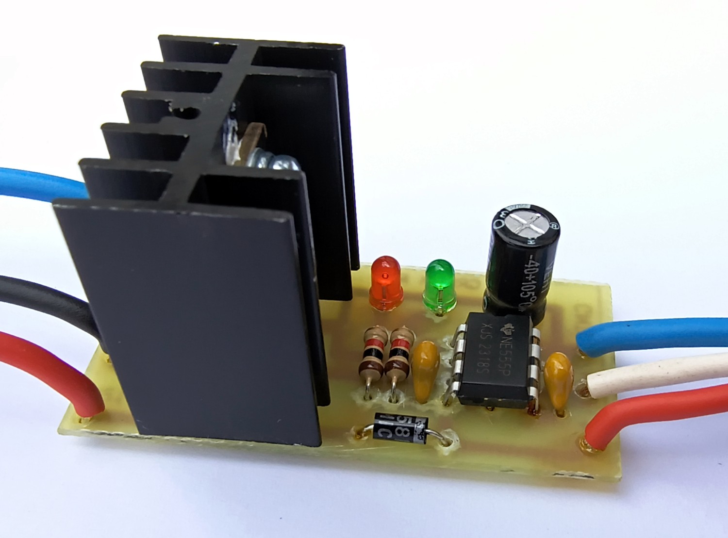 Easy Ignition NE555 mounted.